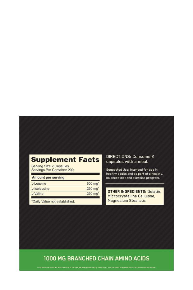 مسحوق الأحماض الأمينية الأساسية المتفرعة السلسلة (BCAA) سريع التحضير من أوبتيموم نيوتريشن (ON)، بدون نكهة، مناسب لنظام الكيتو الغذائي، 345 غرام، 60 حصة 