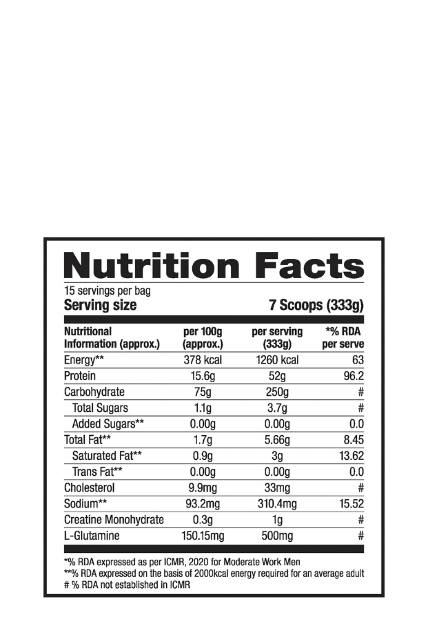 Labrada Nutrition Muscle Mass Gainer Chocolate 6 lbs