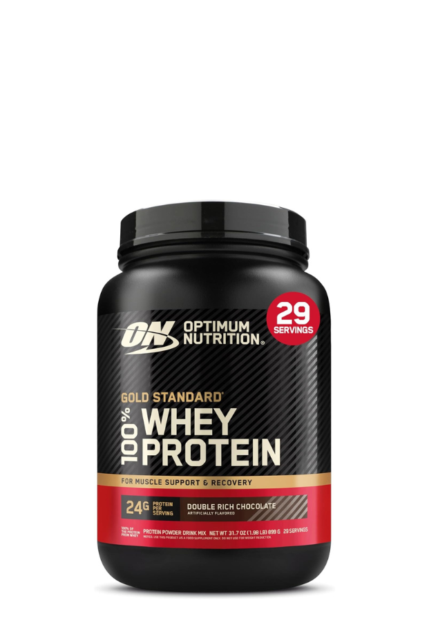 Optimum Nutrition Gold Standard 100% Whey Protein, Double Rich Chocolate,907g