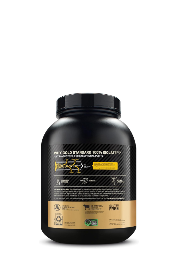 Optimum Nutrition (ON) Gold Standard 100% Isolate, 25 Grams of Protein- Chocolate Bliss, 5Lbs, 24 Servings (744 G)