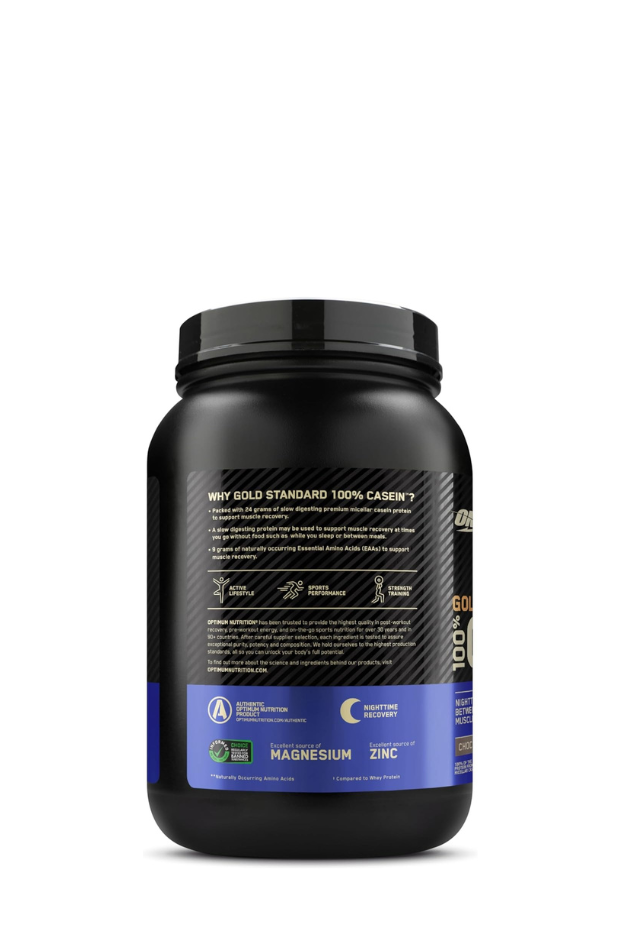 Optimum Nutrition (ON) Gold Standard 100% Micellar Casein Protein Powder,24 Grams of Protein,1.87 Lbs,25 Servings (850 G)