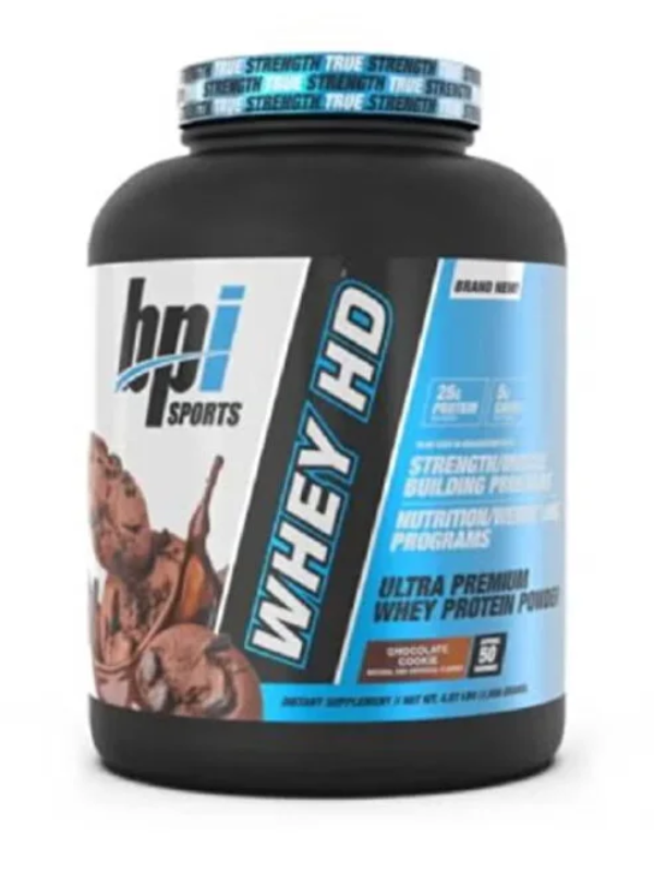 BPI Sports Whey HD Chocolate Cookie, 50 Servings