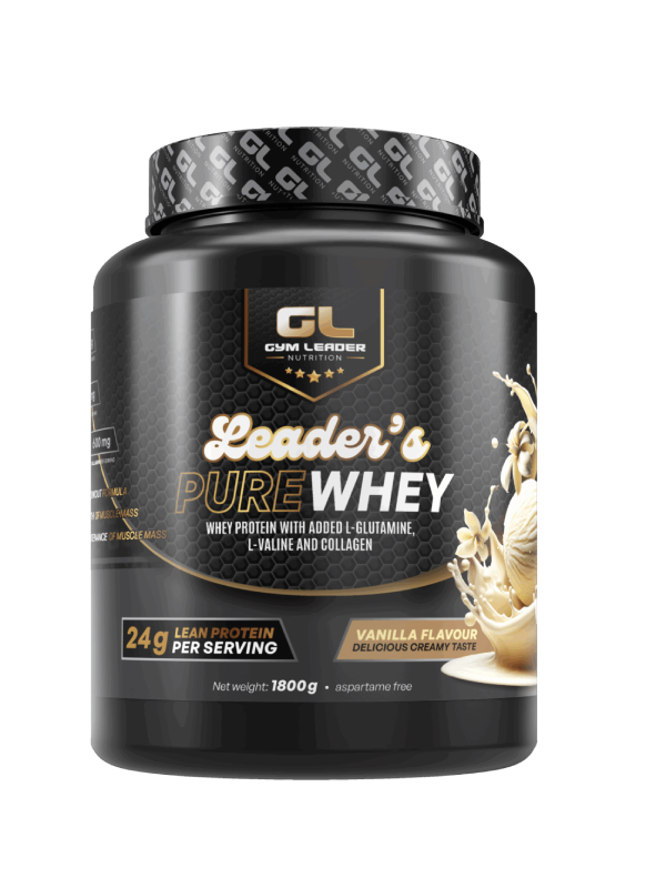 GYM LEADER NUTRITION PURE WHEY PROTEIN VANILLA