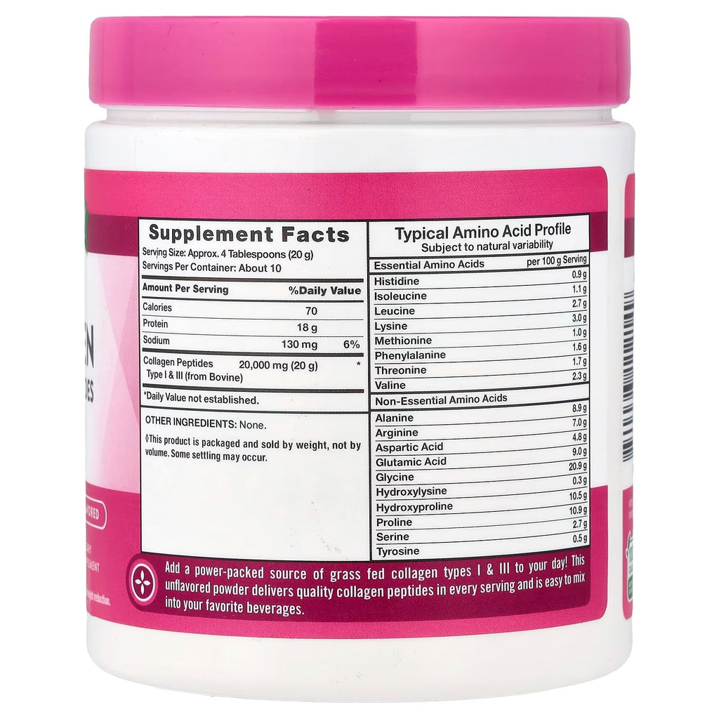 Nature's Truth, Ultra Collagen Powder, Unflavored, 7 oz (198 g)