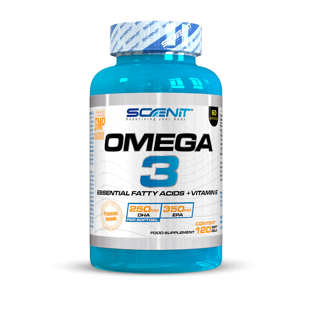 Premium Omega 3 + Vitamin E (2000 mg per serving) - 700 mg EPA, 500 mg DHA