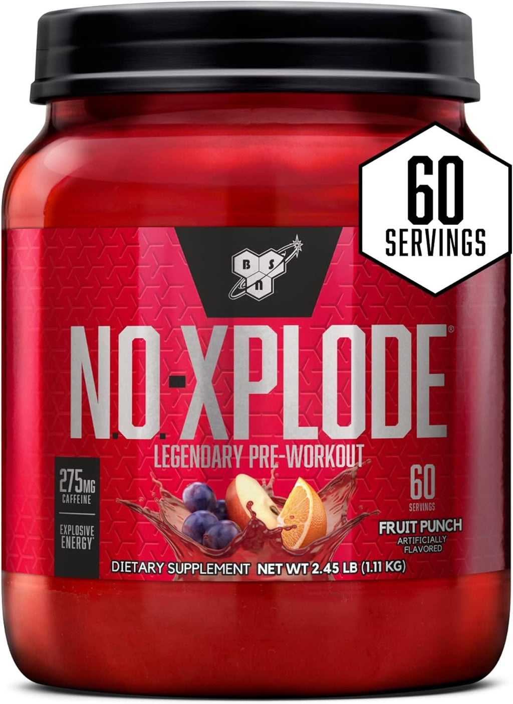 BSN N.O. Xplode Fruit Punch 2.45lb