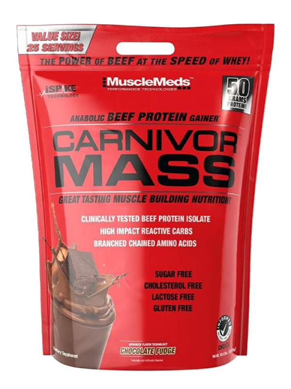 MuscleMeds Carnivor mass 10lbs Chocolate